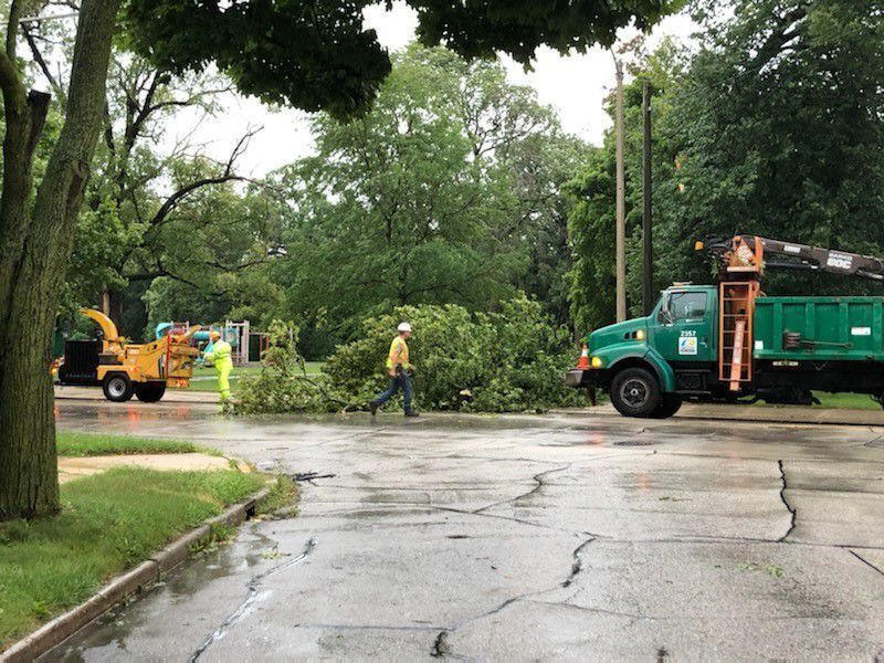 Storm damage